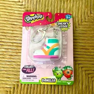 (💕 READ DESCRIPTION!!) SHOPKINS Dangler Sneaker Keychain Collector’s Item